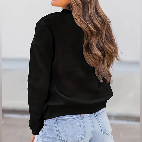 NEW! Santa Skeleton When You’re Dead Inside But It’s Christmas Sweatshirt Black - Picture 2 of 5